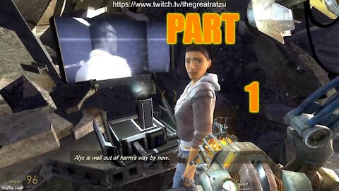 Chatzu Plays Half Life 2 Episode 1 Part 1 - Back To It