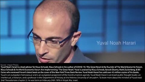 Yuval Noah Harari | "We Are Now Hackable Animals. To Hack a Human Being You Need Alot of Data, Especially Biometric Data. Secondly, You Need Alot of Computing Power to Make Sense of All That Data. COVID Makes Surveillance Go Under the Skin."