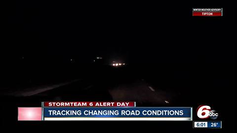 Travel Advisory issued in multiple central Indiana counties