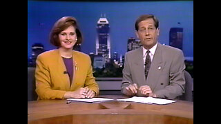 September 25, 1992 - WISH Indianapolis 11PM Newscast (Partial)