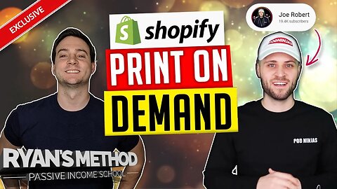 Talking Shopify Print on Demand w/ Joe Robert
