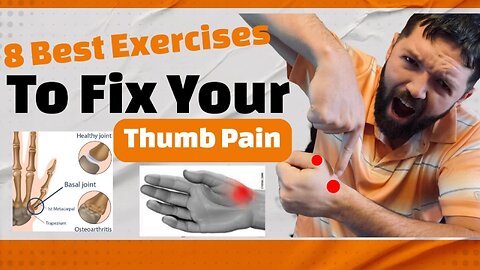 Thumb Pain? Try these exercises for relief!