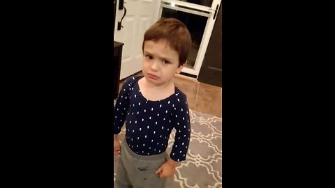 Boy Has A Hilarious Reaction When Mom Tells Him She Ate All The Halloween Candies