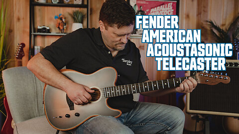 Fender American Acoustasonic Telecaster | The Ultimate Hybrid Guitar?