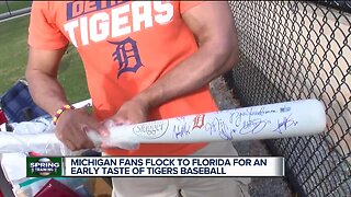 Michigan fans flock to Florida for an early taste of Tigers baseball