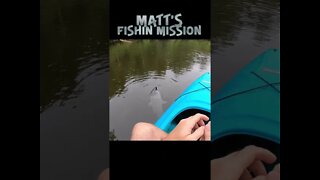 10 Pounder fishing in my kayak