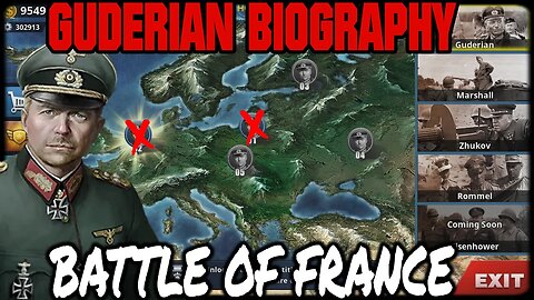 GUDERIAN BIOGRAPHY: BATTLE OF FRANCE