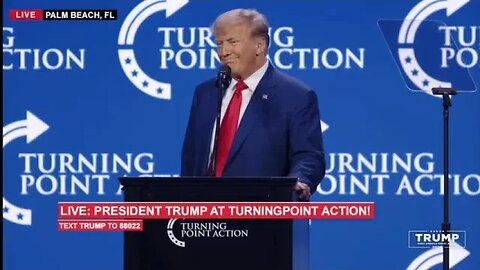 LIVE President Trump Speaks at TurningPointAction! #ACTCON2023