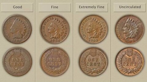4 ULTRA RARE \INDIAN HEAD PENNY RARE Coins worth A LOT of MONEY! Coins worth money