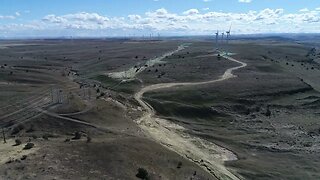 DJI Drone Fly Over - Renewable Energy PT1