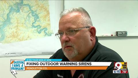 Only half of Pendleton County's sirens work