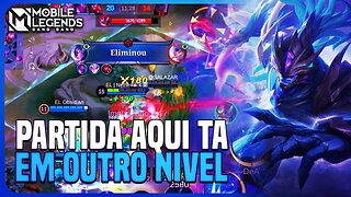 A PARTIDA DO GLÓRIA NUNCA É FÁCIL!!! | ALPHA | MLBB