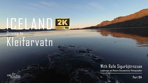 Iceland – Driving to Kleifarvatn Lake │ Part 104