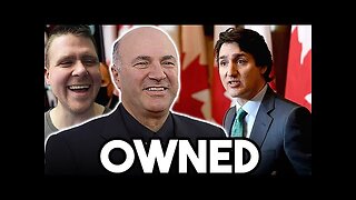Kevin O Leary RIPS Trudeau a NEW ONE... AGAIN