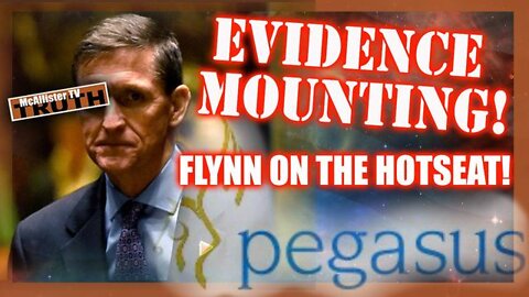 McAllister TV 4/19/22 - EVIDENCE MOUNTING AGAINST FLYNN! PEGASUS! SAUDI JUSTICE! HYBRIDS AMONG US!