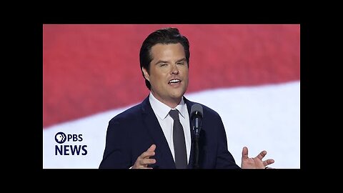 WATCH: Rep. Matt Gaetz speaks at 2024 Republican National Convention | 2024 RNC Night 3