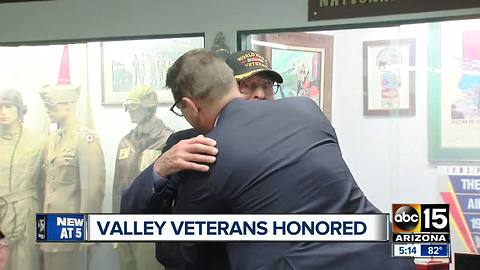 Ceremony held for Valley veterans