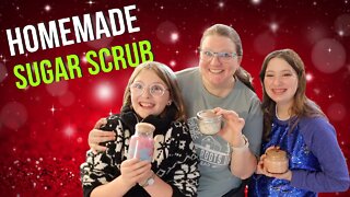 Super Simple Sugar Scrub | 12 Days of Homemade Christmas Day 3
