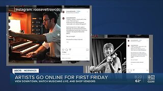Local artists go online for First Friday 2