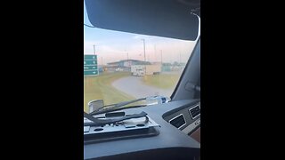 Truck Driver Going Wrong way