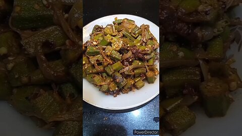 Bhindi fry, #food #bhindimasala #bhindi #bhindifry