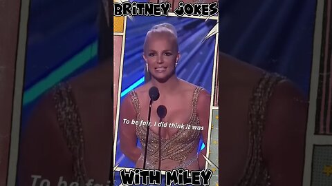 Britney Jokes With Miley #shorts #shortvideo #funnyvideo #funnyshorts #mileycyrus #britneyspears