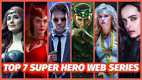 Top 7 Best Super Heroes Web Series Dubbed In Hindi/Eng | Must Watched Super Hero TV Shows In 2024