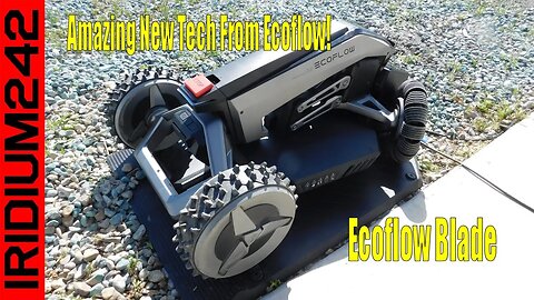 EcoFlow BLADE Robotic Lawn Mower - Hot New Tech From Ecoflow!