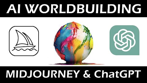 AI WorldBuilding Stream - Using MidJourney to Make Fantasy Cities