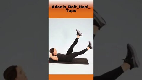 Adonis Belt | Adonis Belt Heel Taps | Oblique Exercise #healthfitdunya