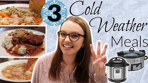 EASY COLD WEATHER DINNER IDEAS | DINNER INSPIRATION | WEEKNIGHT WINNER DINNERS | NO. 112
