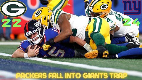 Jordan Love and The Packers Fall Into The Giants Trap and Lose Another Heartbreaker