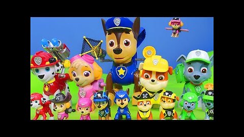 PAW Patrol: Alle Figuren von Chase, Skye, Feuerwehrmann Marshall, Rubble & Ryder für Kinder