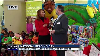 Channel 7 donating thousands of books for National Reading Day