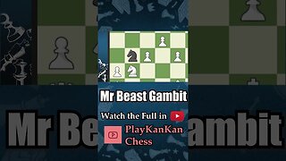 Mr Beast Gambit in Chess