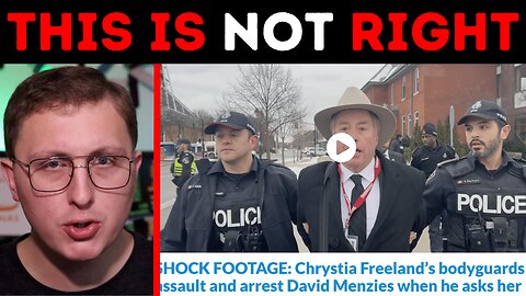 What is happening in Canada? Rebel News Reporter Arrested