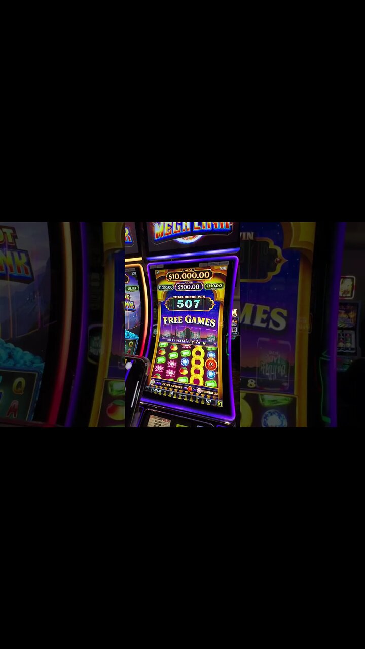 Slot Machine Wilds Screen SUPER RARE!! FULL SCREEN OF WILDS!!