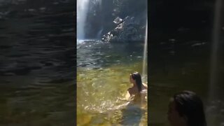 Cachoeira do Chiador em Irupi