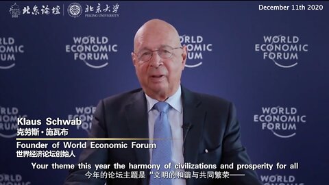 Klaus Schwab | The Great Reset | "We Have to Take More Advantage of the Technologies of the Fourth Industrial Revolution: Artificial Intelligence, Genetic-Engineering, etc."