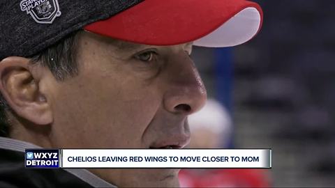 Chris Chelios leaving Red Wings to move closer to mom in Chicago
