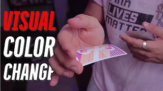 Visual Color Change - Card Trick Tutorial