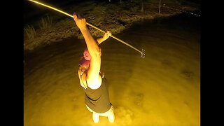 Beating the HEAT WAVE | Flounder Gigging at Midnight | @diamondgoutdoors