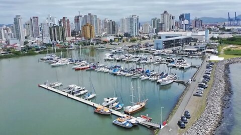 Historia de construção da Cidade de Itajaí Santa Catarina