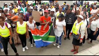 SOUTH AFRICA - Pretoria - Mawiga Service Delivery Protest (QVh)