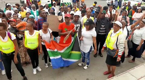 SOUTH AFRICA - Pretoria - Mawiga Service Delivery Protest (QVh)