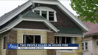 Two killed in Milwaukee house fire