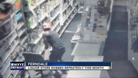 Thief targets Ferndale liquor store multiple times over the last month