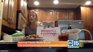 September is National Family Meals Month and Registered Dietitian Chrissy Barth has some interesting dishes