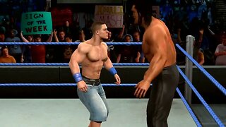 WWE SmackDown vs. Raw 2010 Gameplay John Cena vs The Great Khali