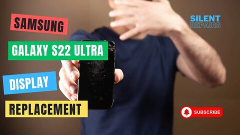 Samsung Galaxy S22 Ultra | Screen repair | Display replacement | Repair video